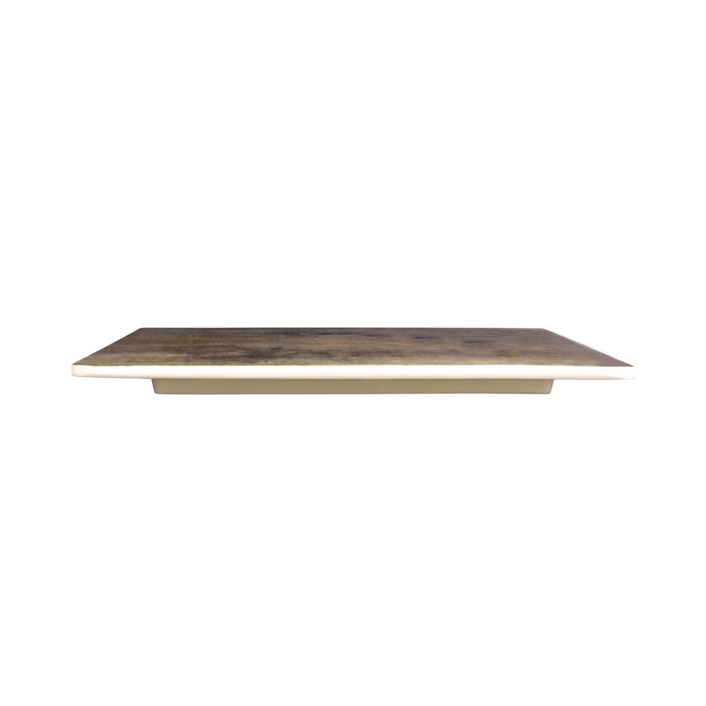 Melamine Square Faux Wood - Driftwood