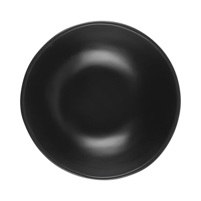 Melamine Round Bowl - Black
