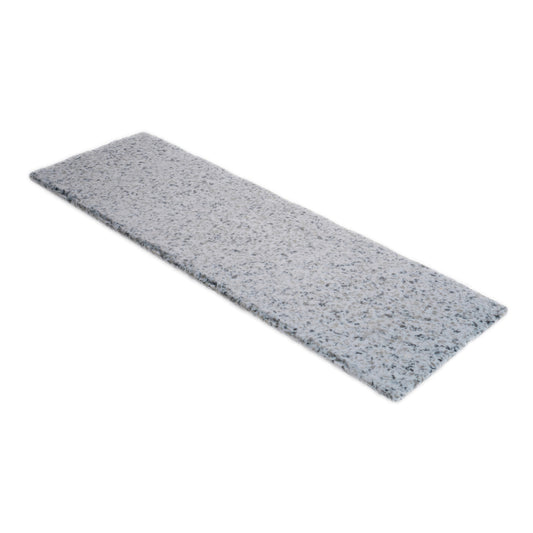 19.6" wonder terrazzo moonstone rectangle melamine tray, 19.6"L x 6.3"W x 1.2"H, GET, cheforward