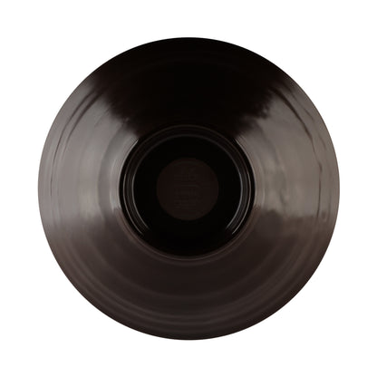 Melamine Bowl - Aubergine Matte Finish Outside/Olive Oil Gloss Finish Inside
