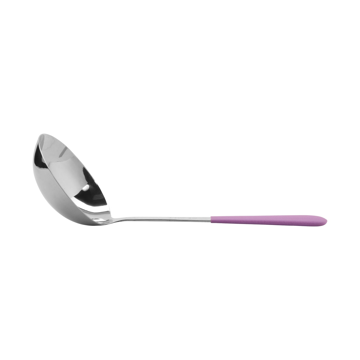 6 oz., 9.5" Stainless Steel Ladle w/ Mirror Finish and Cool-Grip Handle