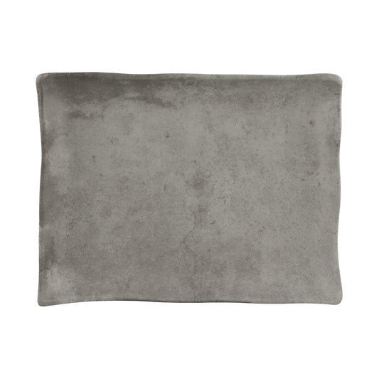 Melamine Rectangular Tray - Silverstone