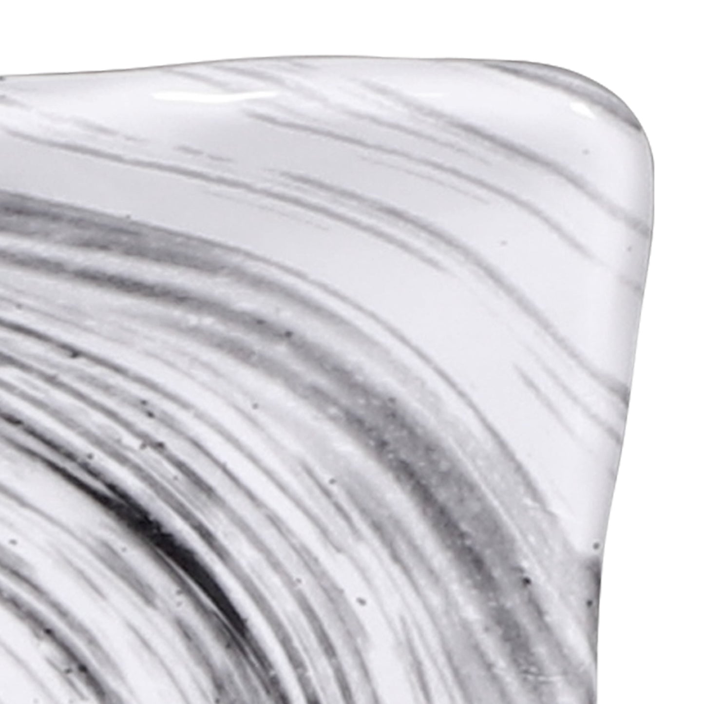 Melamine Rectangular Plate - Black Design