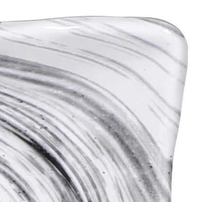 Melamine Rectangular Plate - Black Design