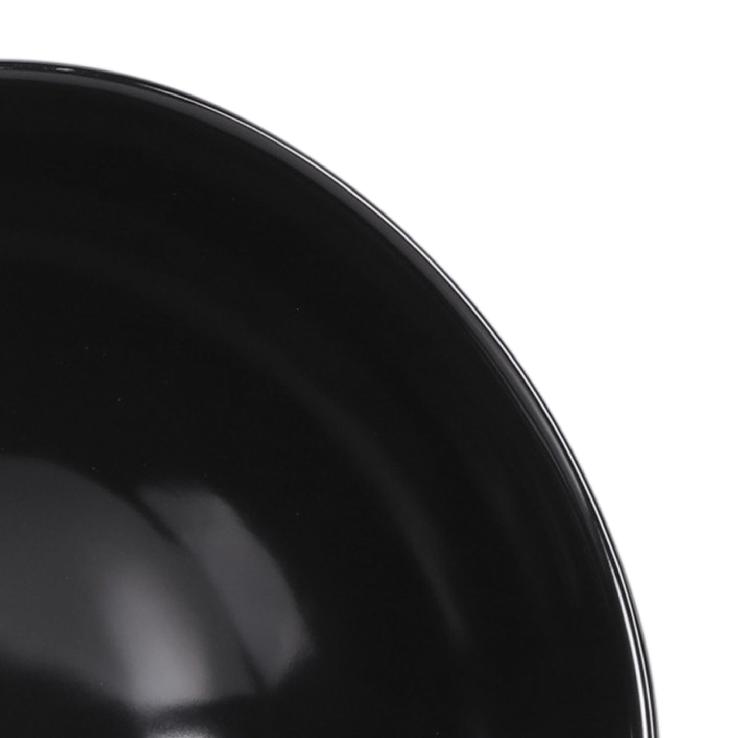 Melamine Almost Oval Bowl - Black