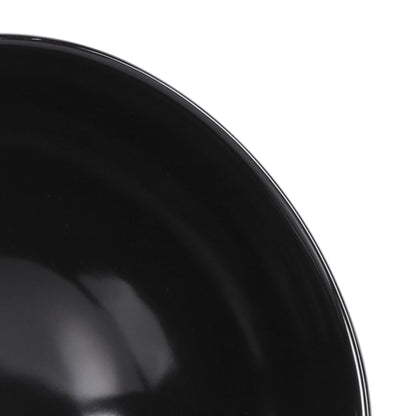 Melamine Almost Oval Bowl - Black
