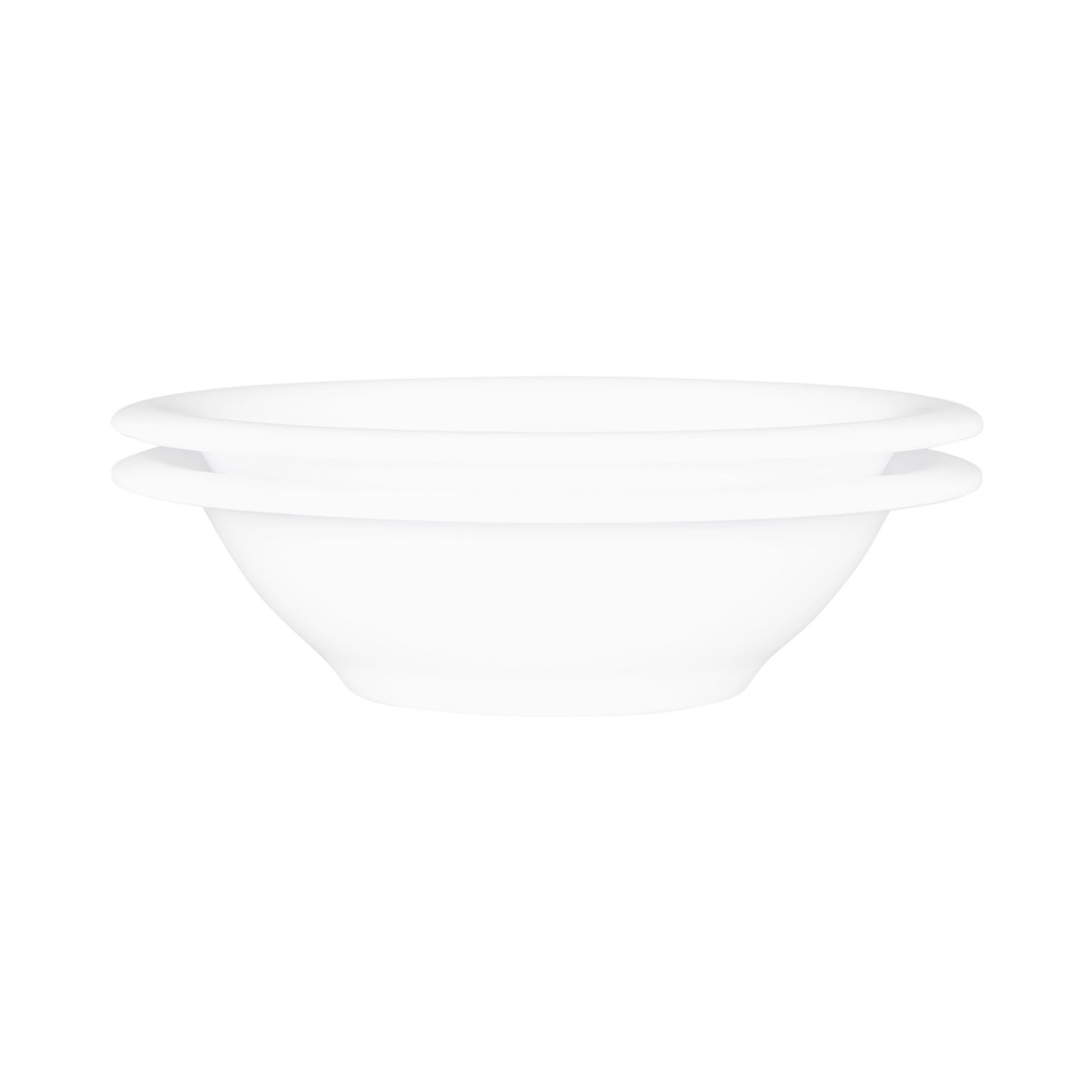 Melamine Round Bowl - White