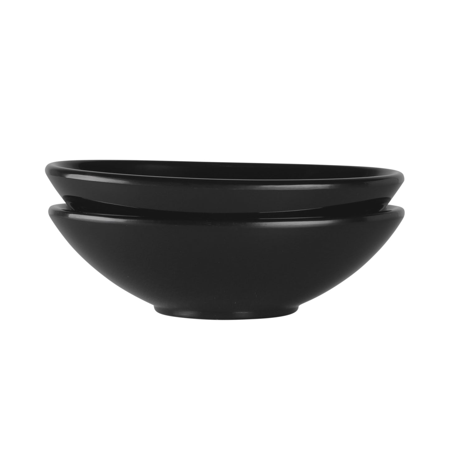Melamine Oblong Bowl - Black