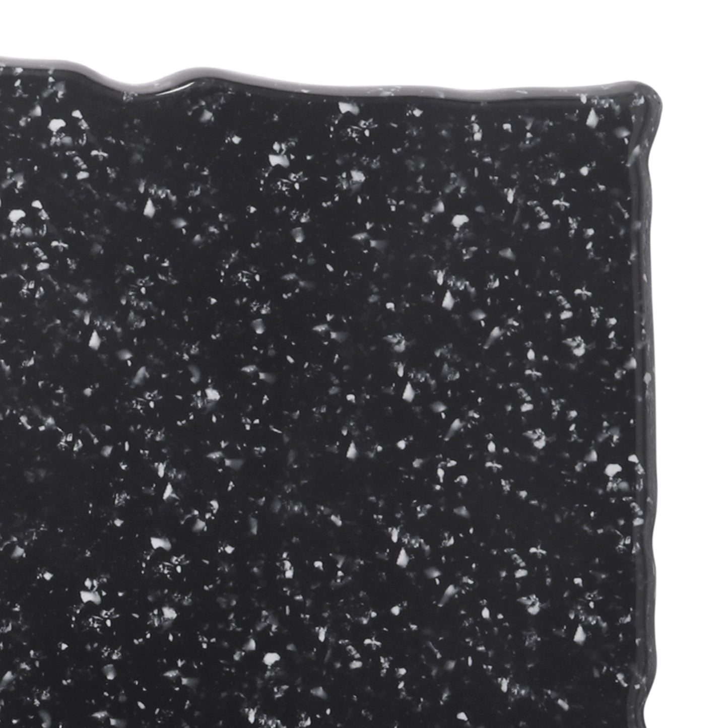 Melamine Irregular Display Stone - Black Granite
