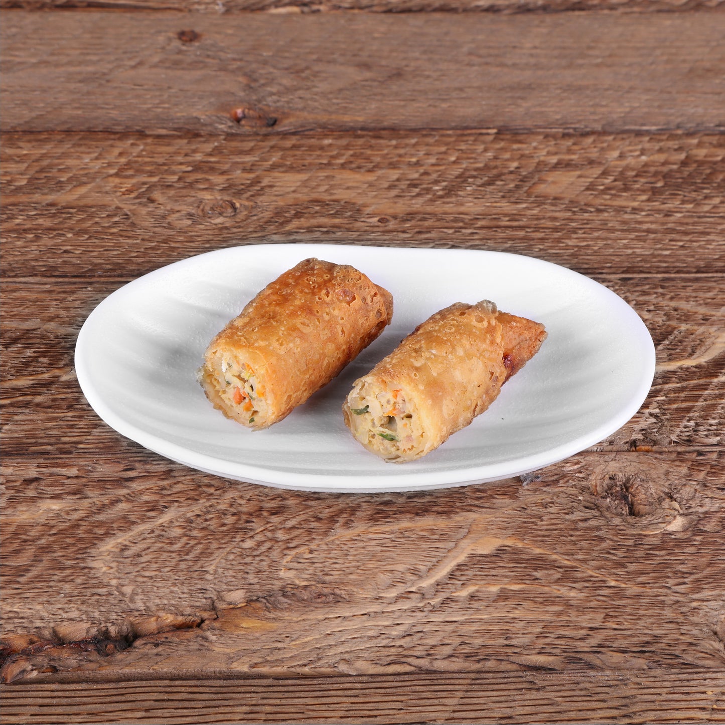 Melamine Deep Oval Plate - White