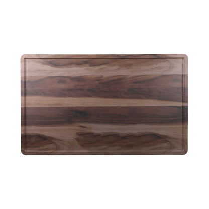 Melamine Rectangular Serving Board - Hickory Wood