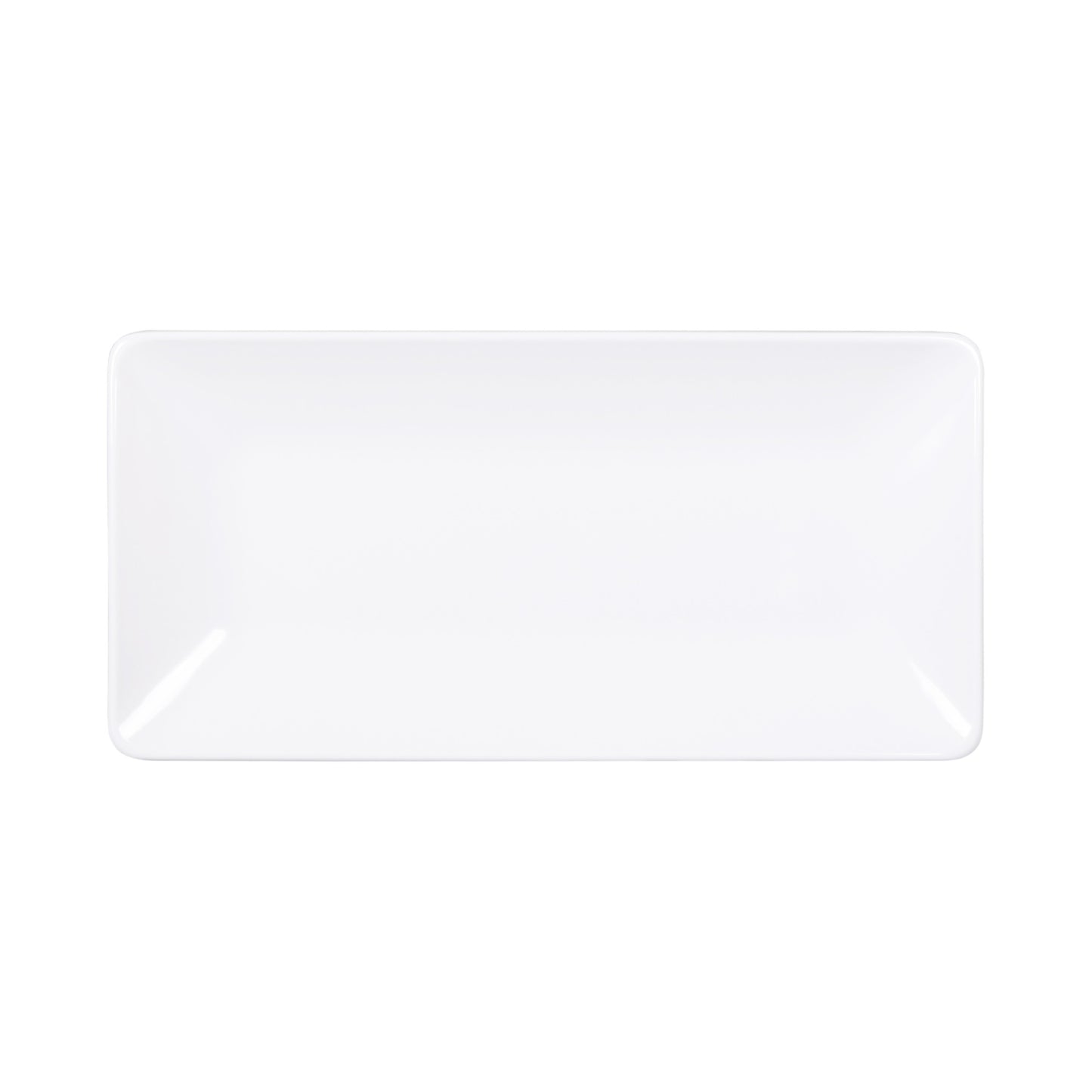 Melamine Rectangular Platter - White