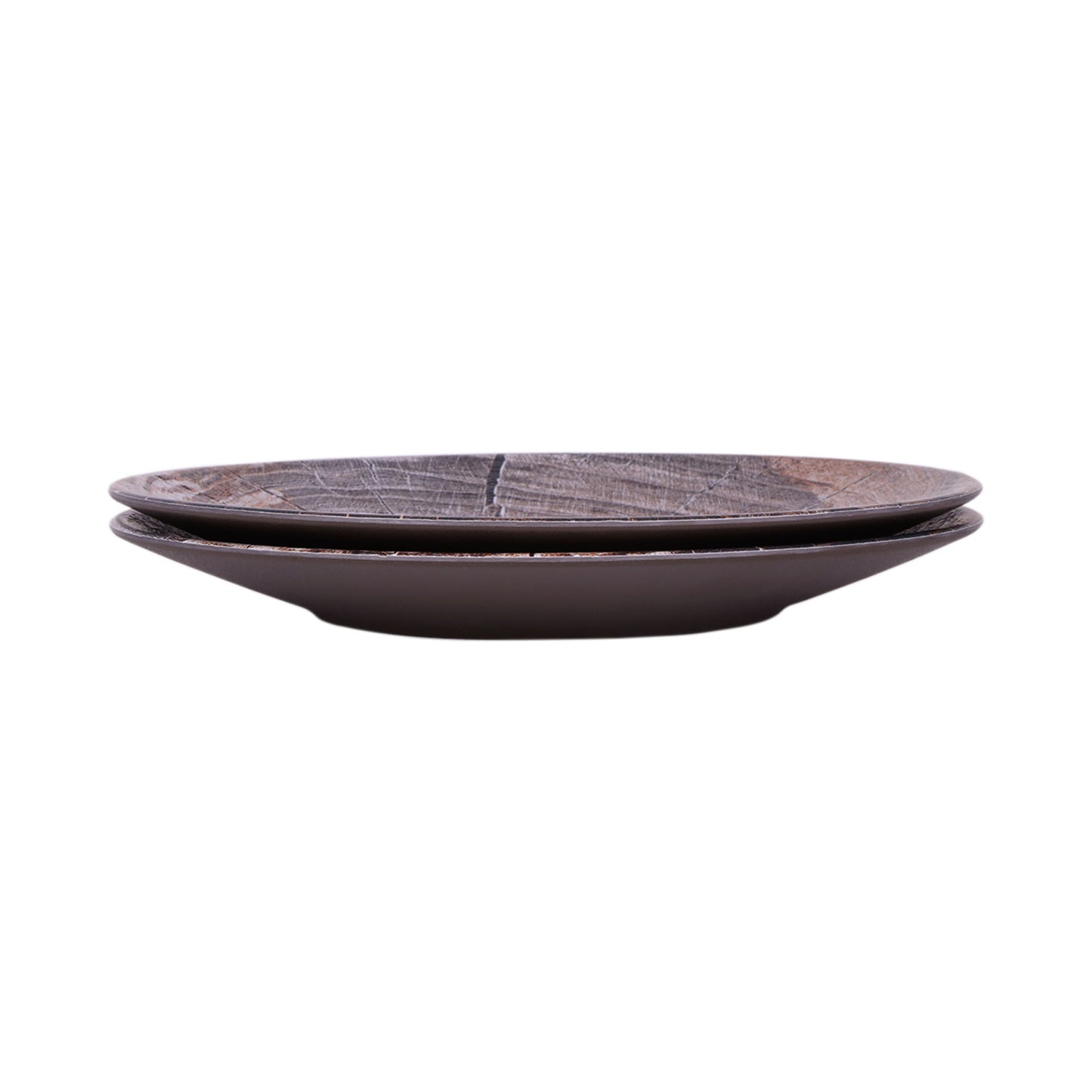 Melamine Round Plate - Knotwood