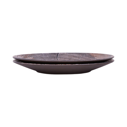Melamine Round Plate - Knotwood