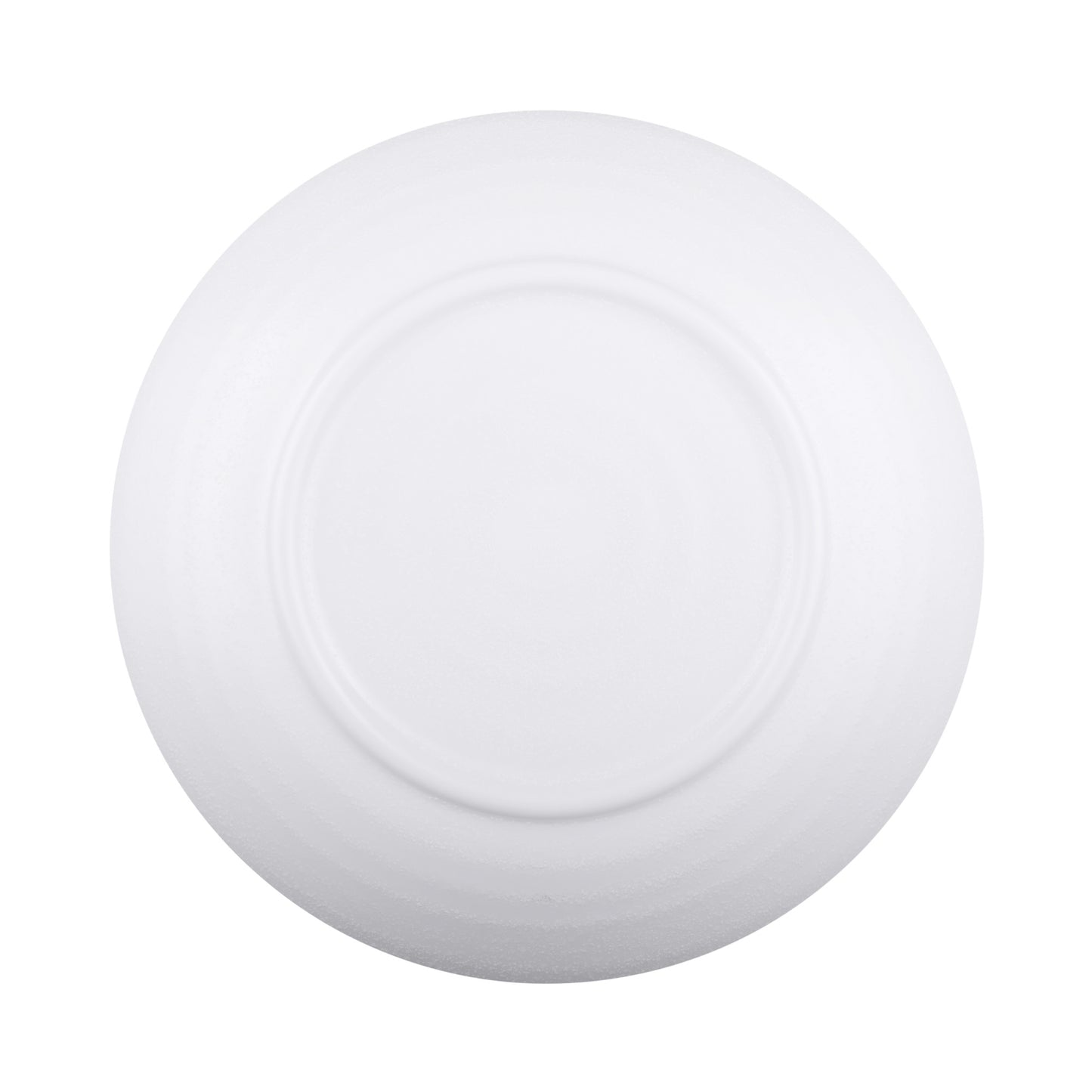 Melamine Round Plate - White