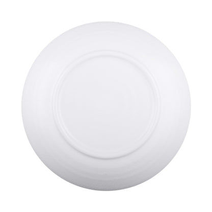 Melamine Round Plate - White