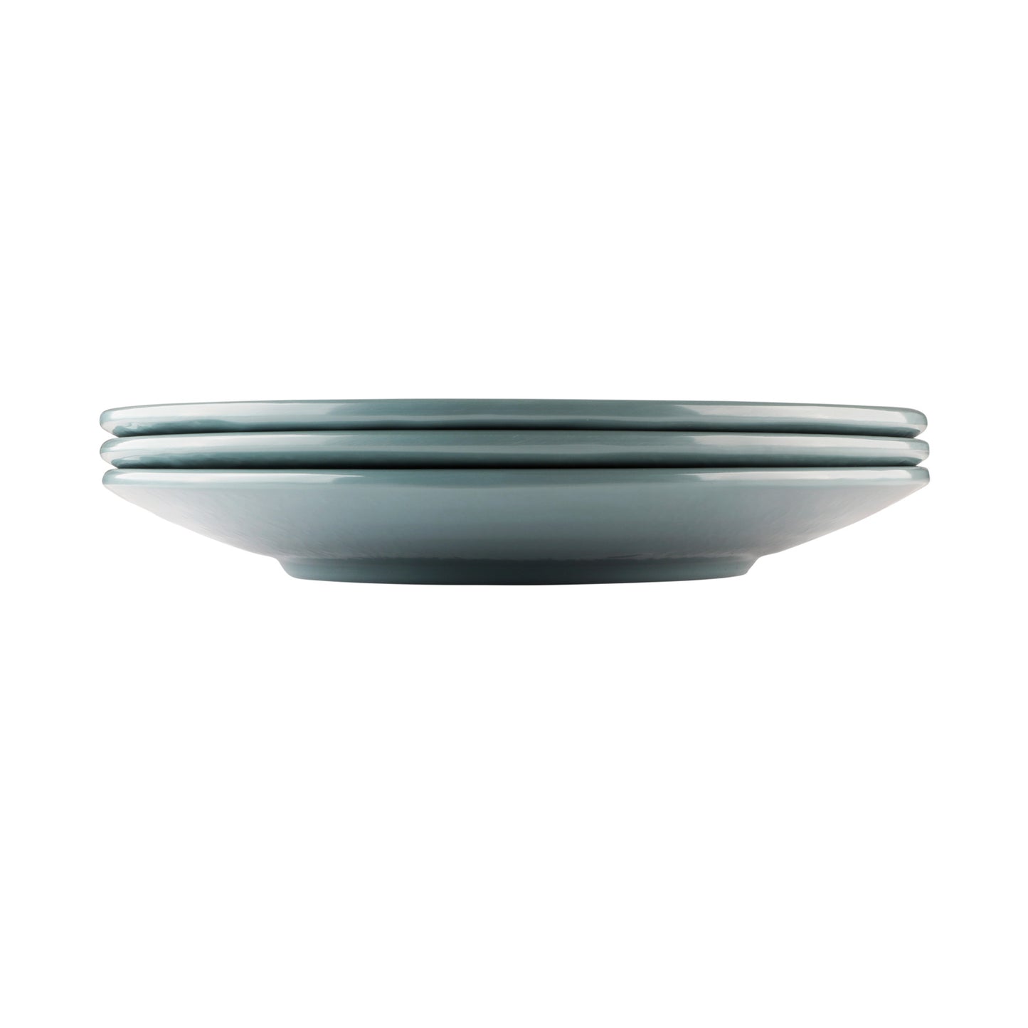 Melamine Round Pebble Plate - Abyss