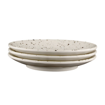 Melamine Round Plate - Chocolate Chip