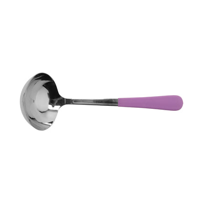 4 oz., 9.5" Stainless Steel Ladle w/ Mirror Finish and Cool-Grip Handle