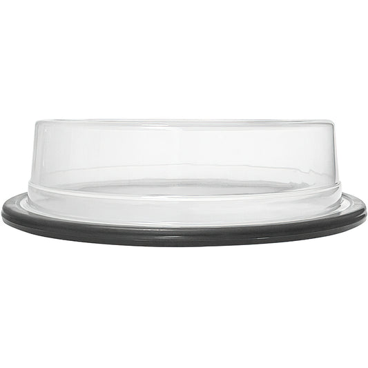 11.75" Clear, Plastic, Plate Cover for 11" Dinnerware Plate, 3.05" Tall, (Fits 11" Corona Dinnerware), G.E.T. Reusable Plate Covers (12 Pack)