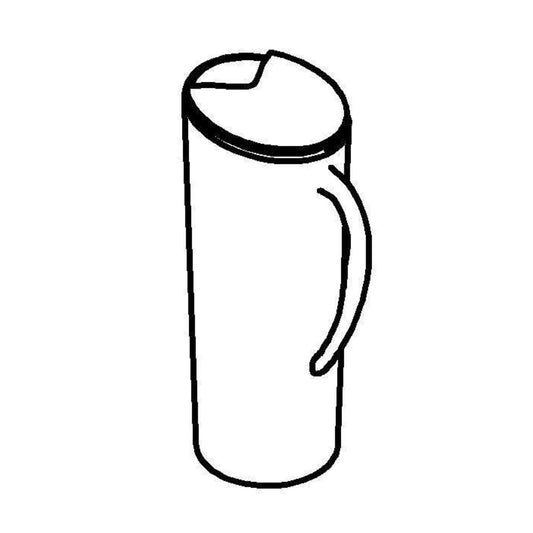 SPARE Spare Container  Muesli Flute 1.5l, Model Gold  di