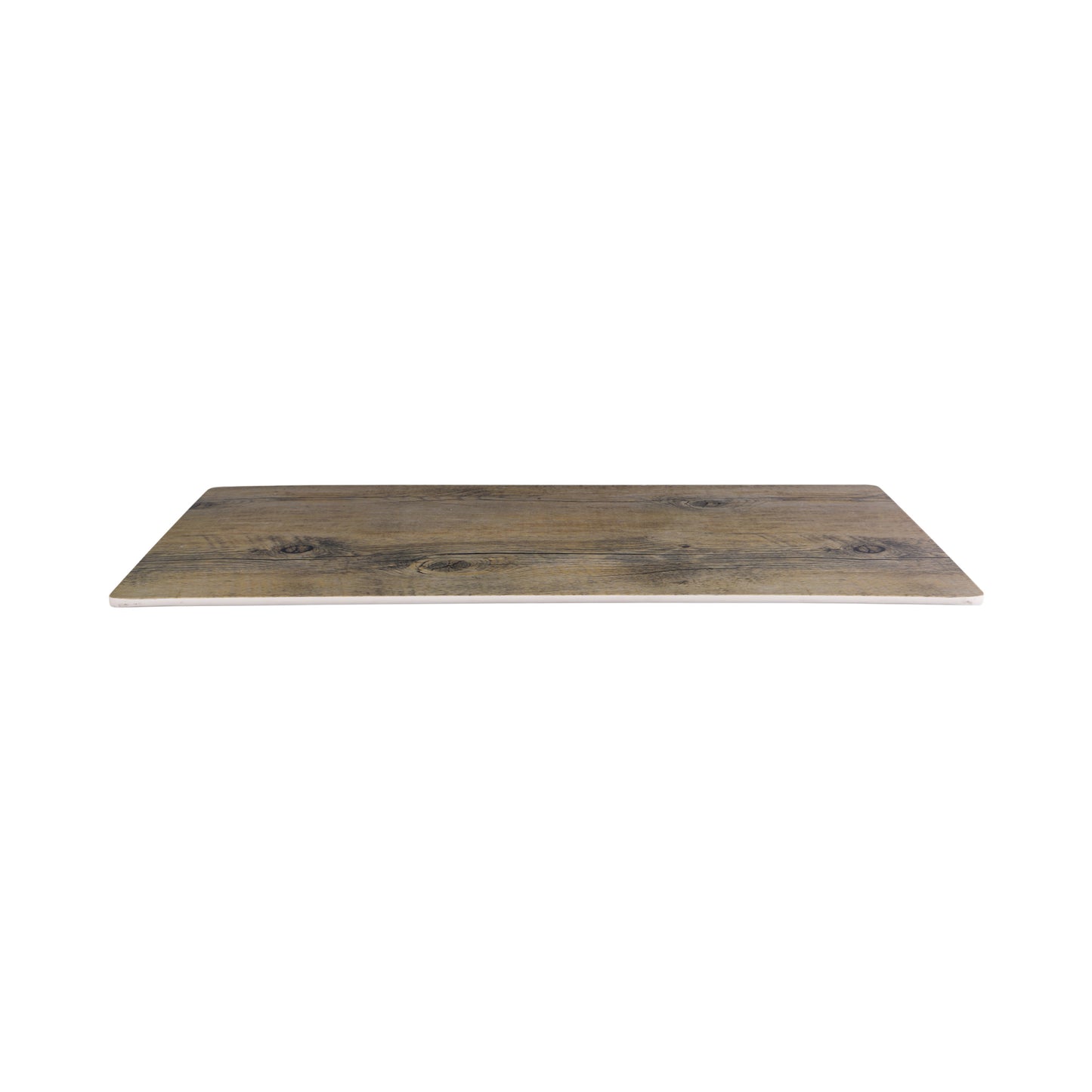 Melamine Rectangular Faux Wood - Driftwood