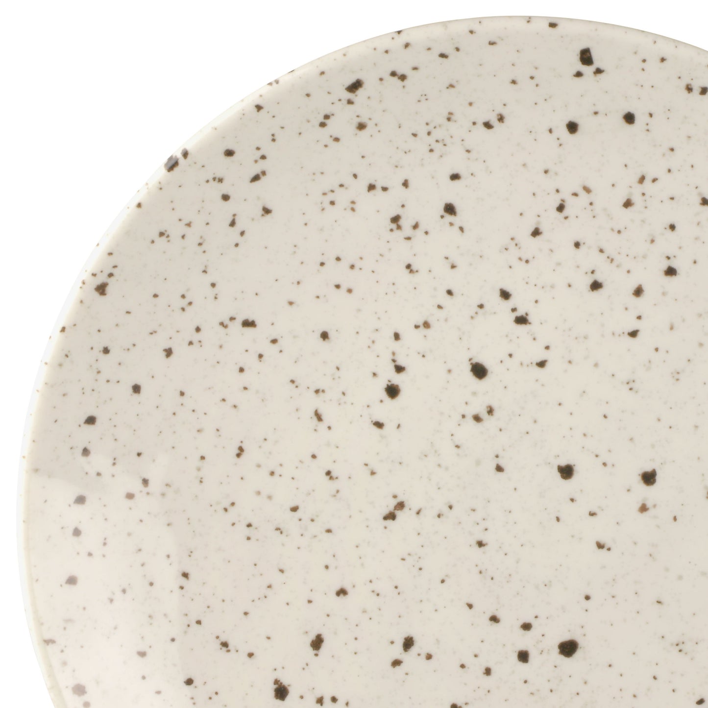 Melamine Round Plate - Chocolate Chip