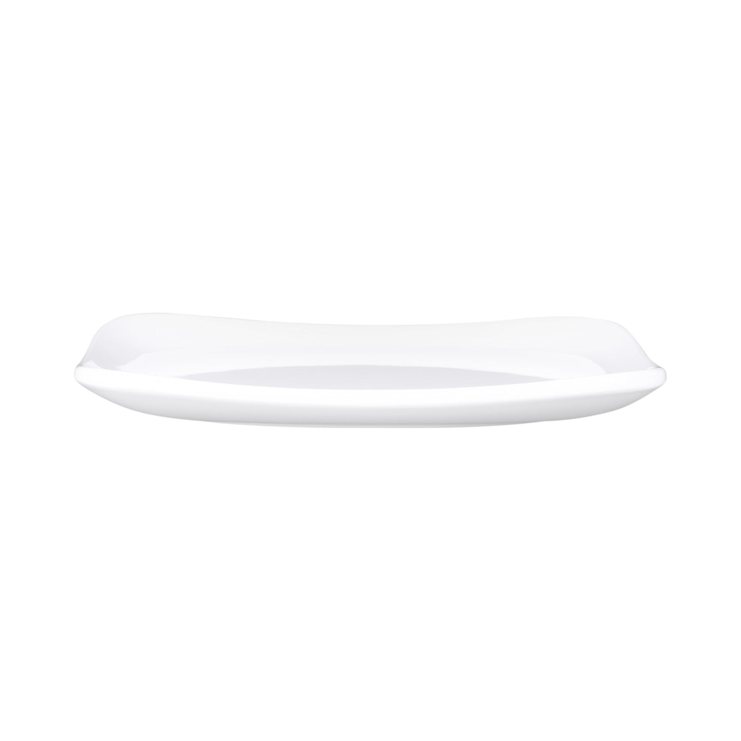 Melamine Square Plate - White