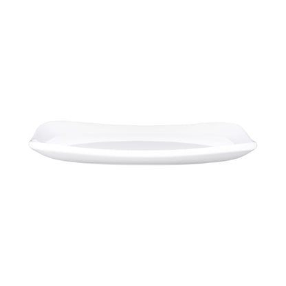 Melamine Square Plate - White
