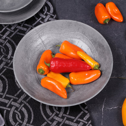 Melamine Round Bowl - Cement