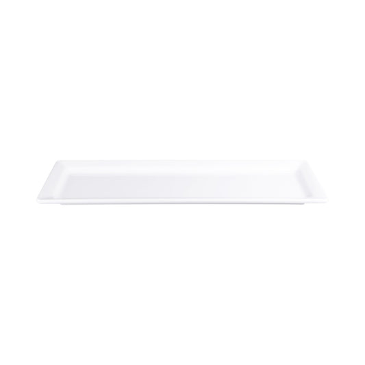 Melamine Rectangular Serving Platter - White