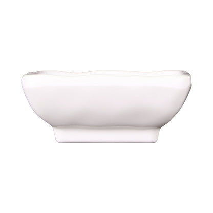 Melamine Square Ramekin - Taupe Design