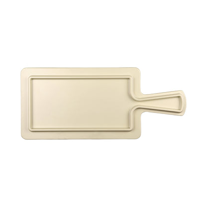 Melamine Rectangular Serving Board - Bamboo