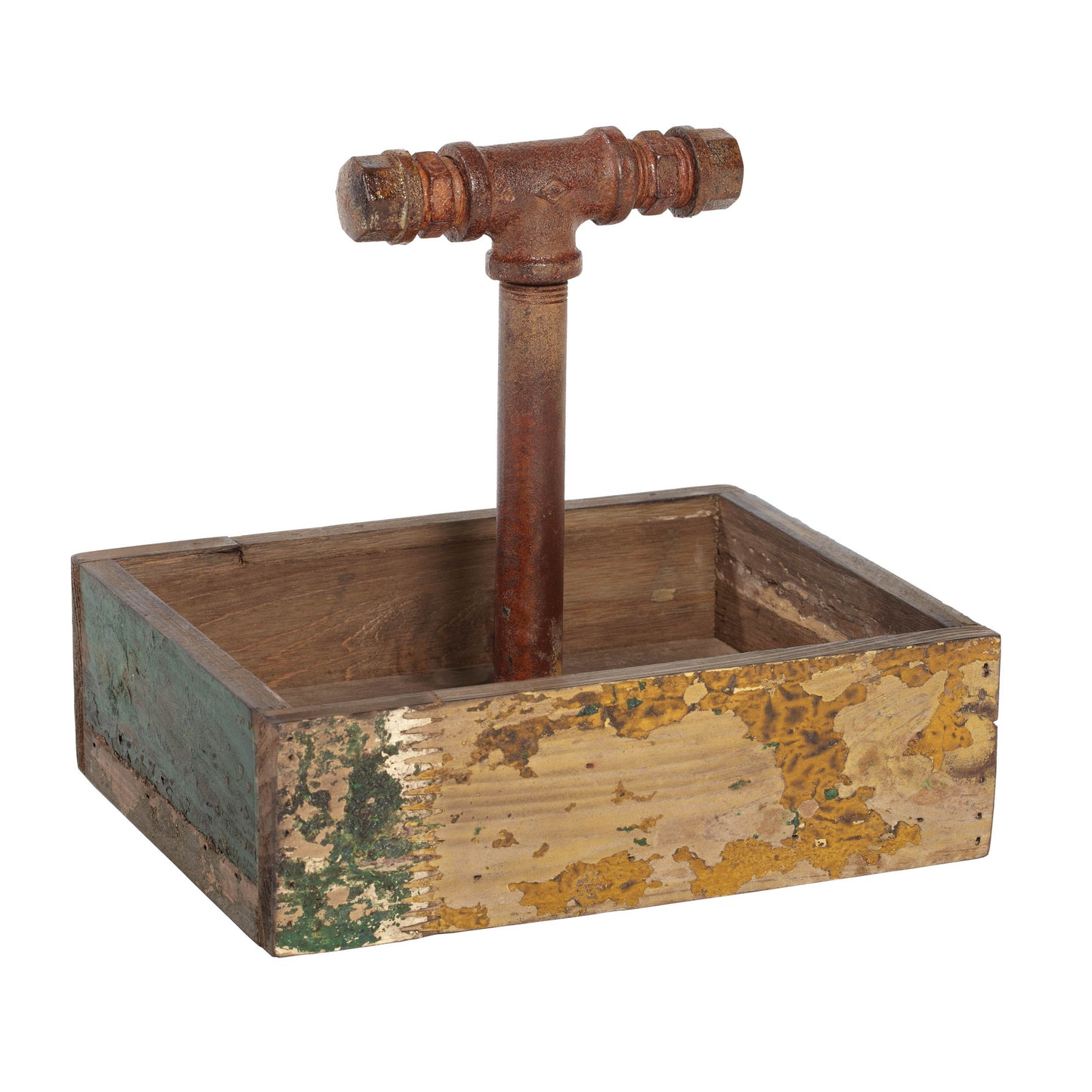 9" x 7" Reclaimed Wood Condiment Caddy / Drink Caddy