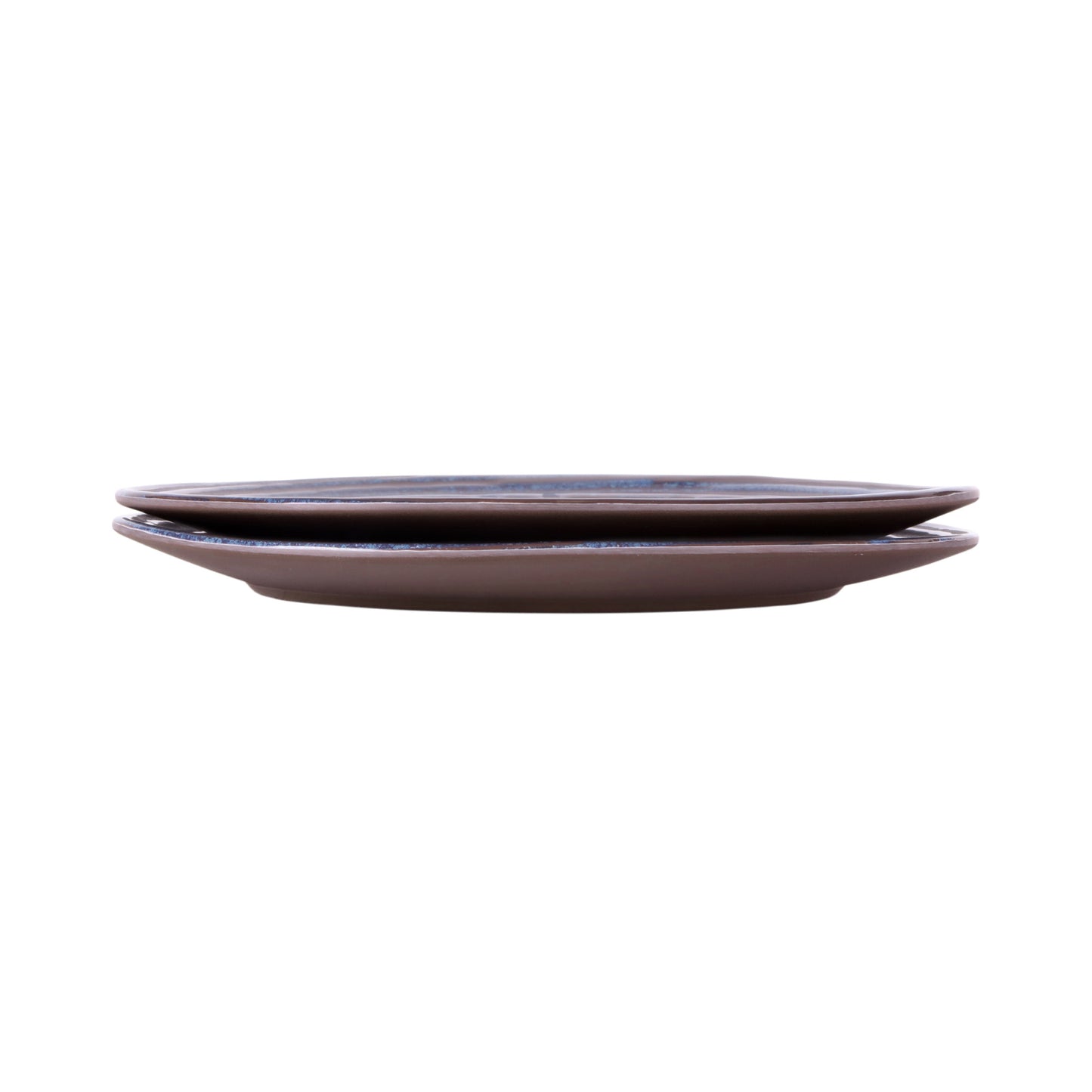 Melamine Round Plate - Stardust White