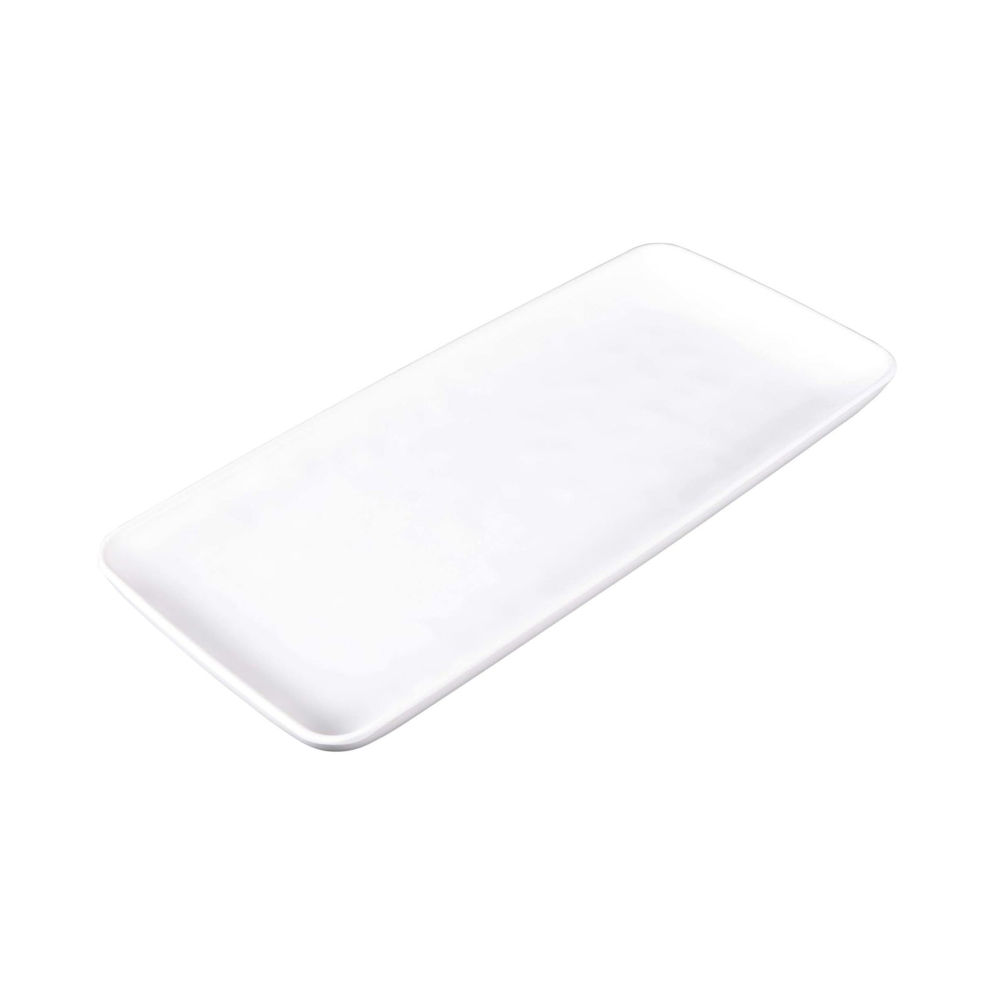 Melamine Rectangular Plate - Off White