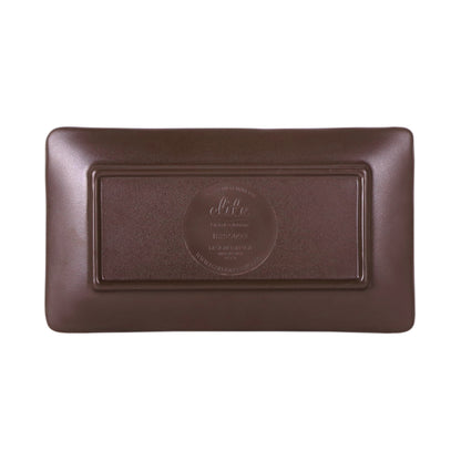 Melamine Rectangular Plate - Stardust Green