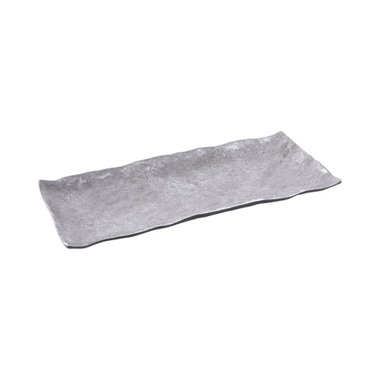 Melamine Rectangular Plate - Coal