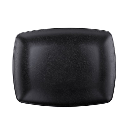 Melamine Rectangular Platter - Black