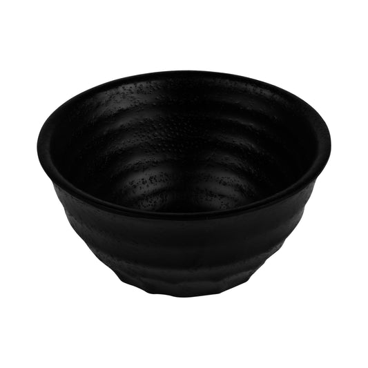 Melamine Round Bowl - Black
