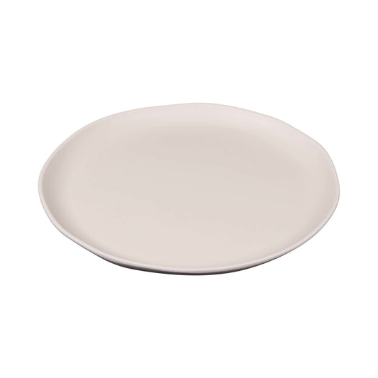 Melamine Round Plate - Vanilla