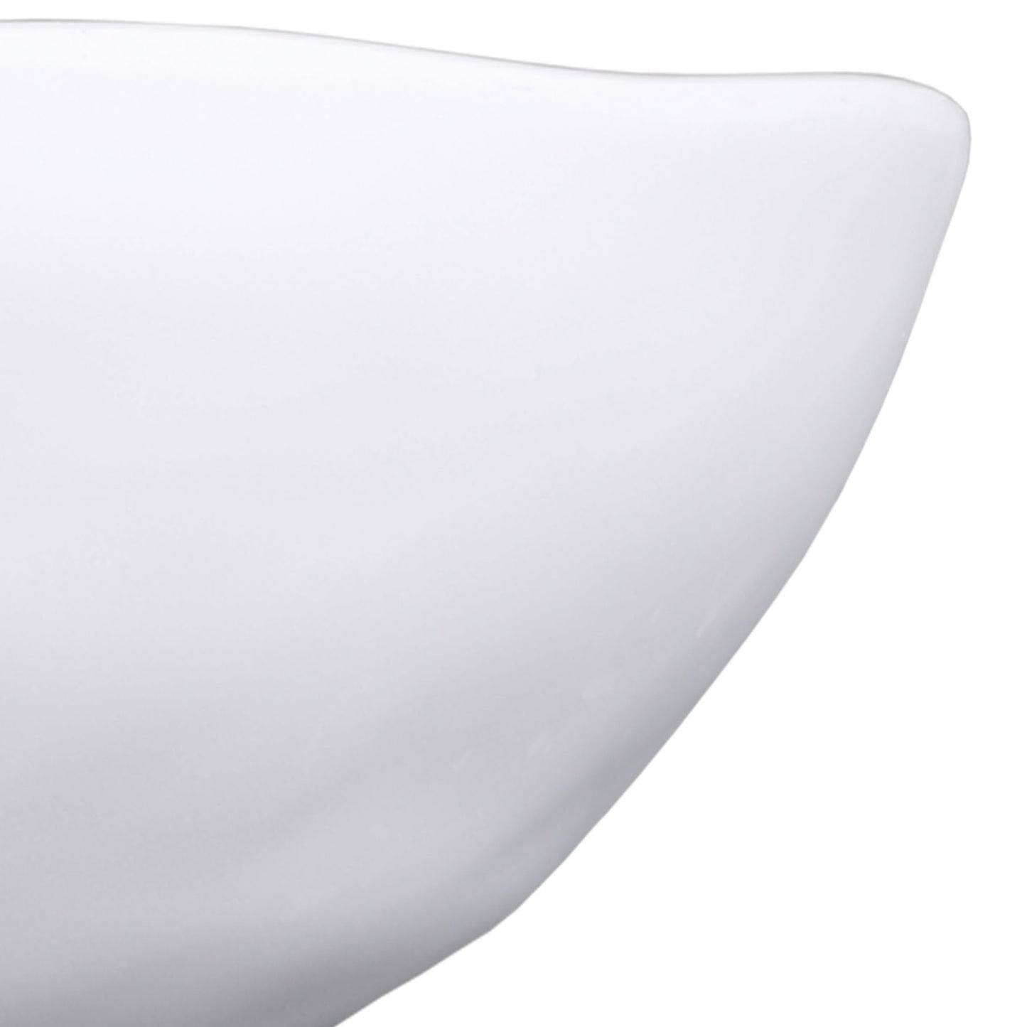Melamine Round Bowl - White