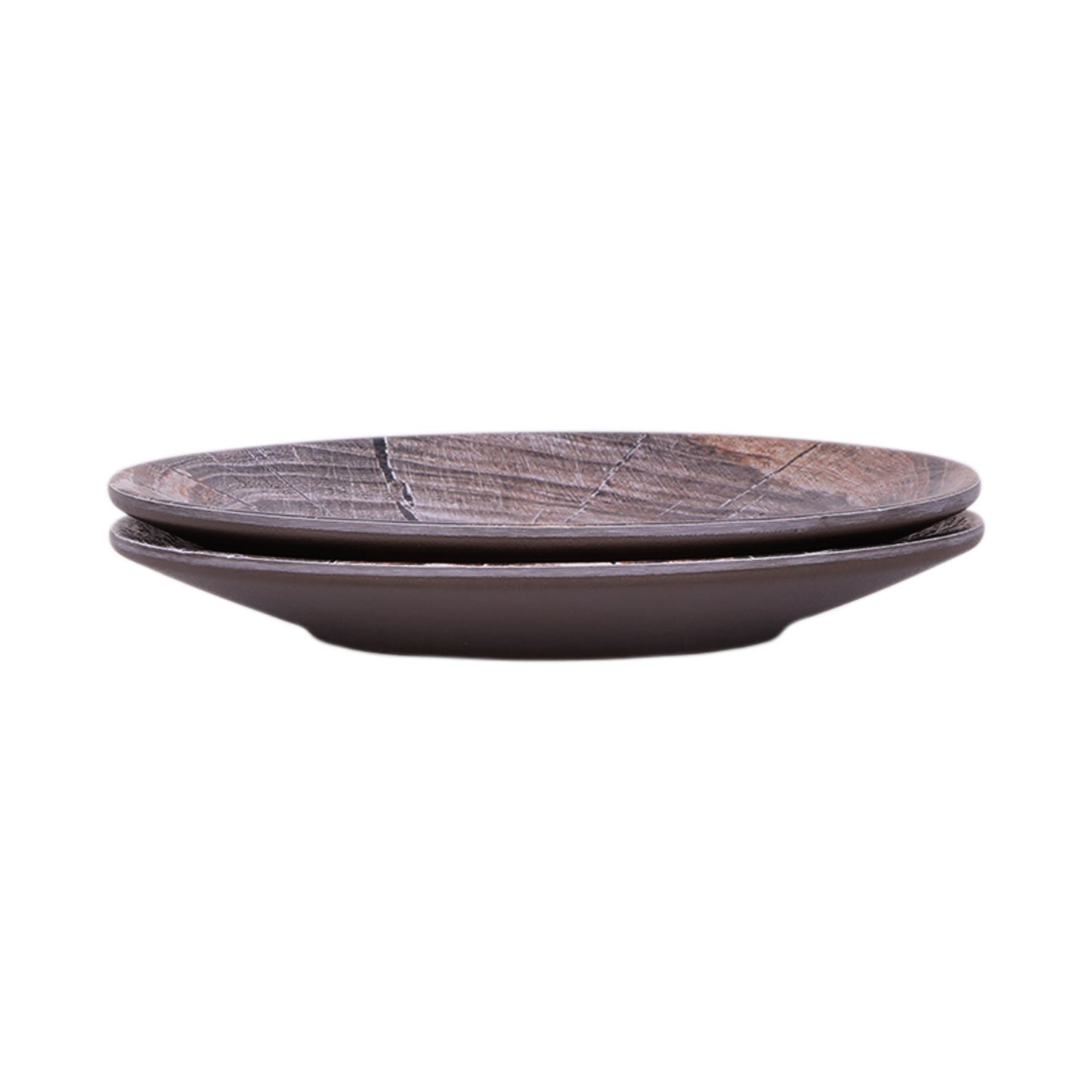 Melamine Round Plate - Knotwood