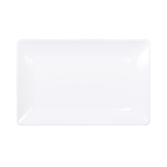 Melamine Rectangular Platter - White