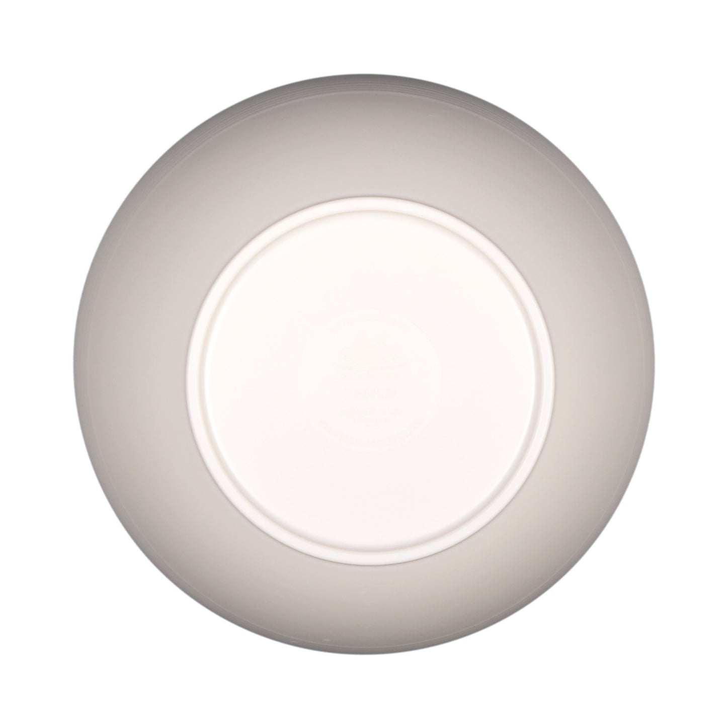 Melamine Round Bowl - Cream Glaze