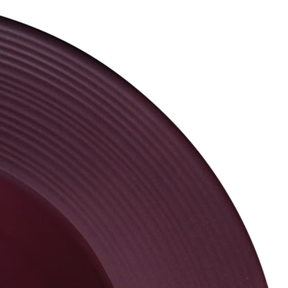 Melamine Round Past/Soup Bowl - Purple Glaze