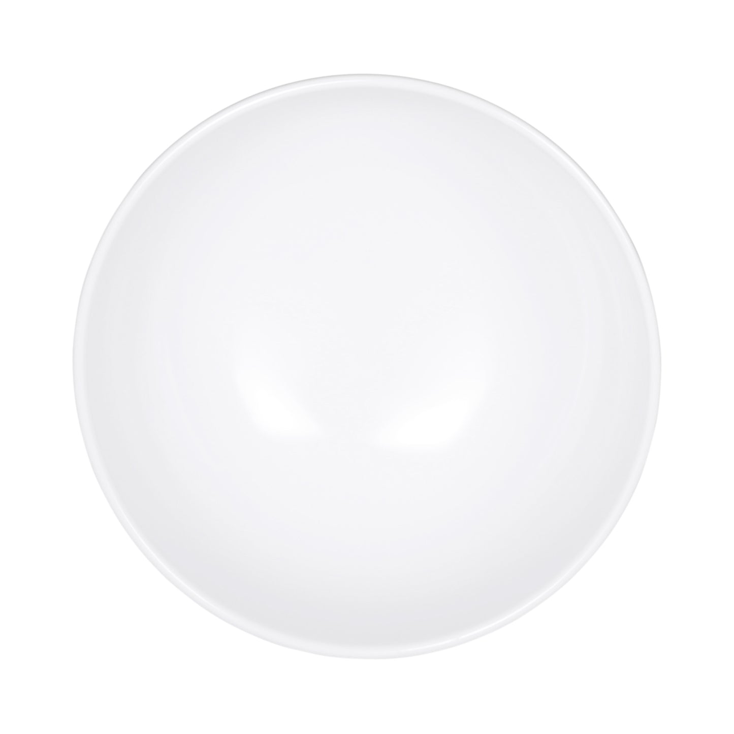 Melamine Round Bowl - White