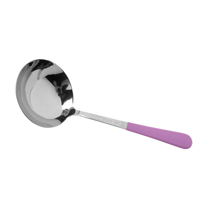 6 oz., 9.5" Stainless Steel Ladle w/ Mirror Finish and Cool-Grip Handle