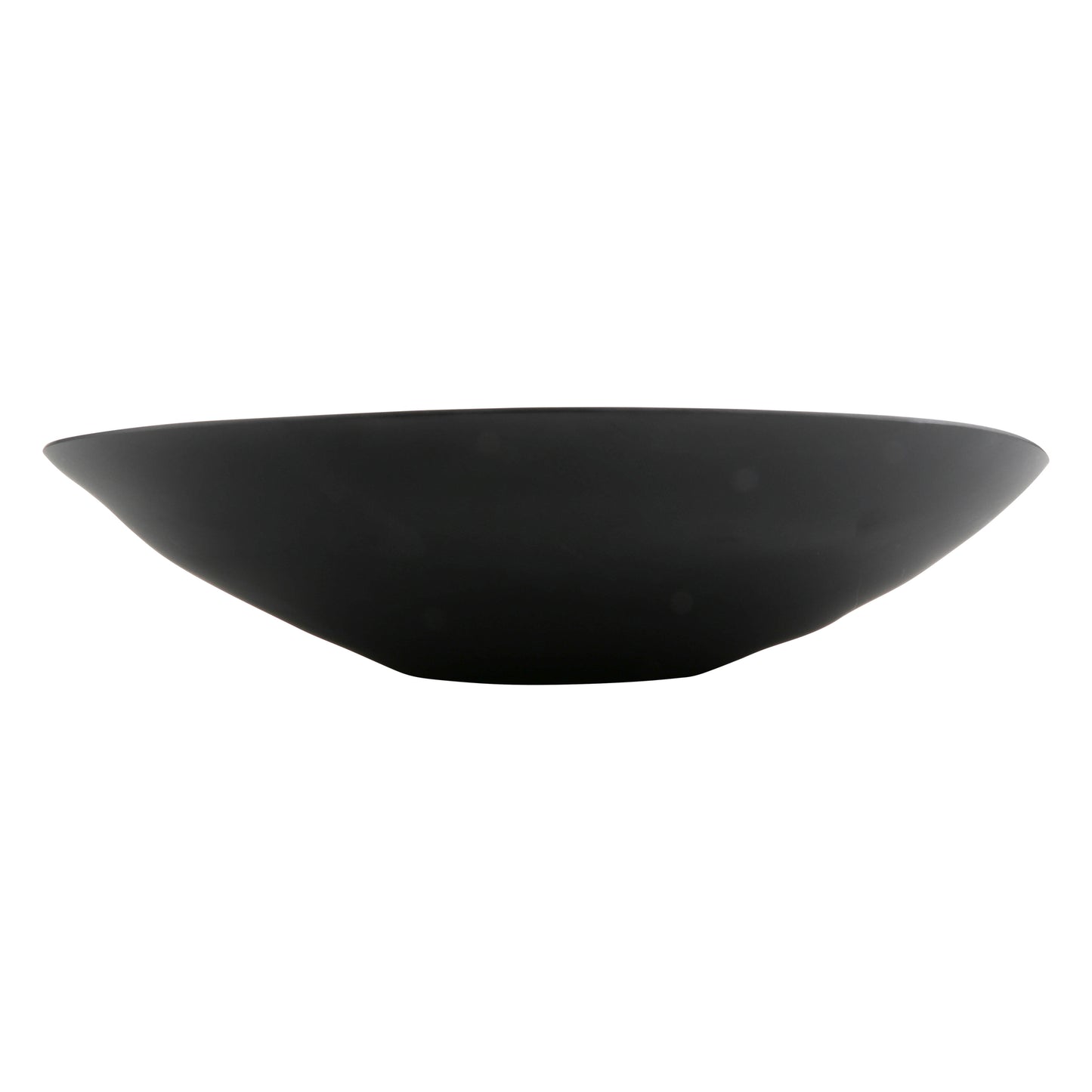 98 oz zeal black oval melamine bowl (medium), 13"L x 11"W x 3"H, GET, cheforward