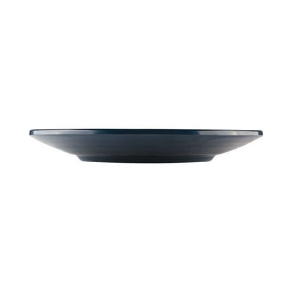 Melamine Round Pebble Plate - Lapis